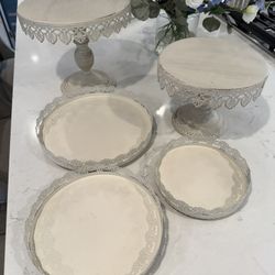 Dessert Trays-vintage