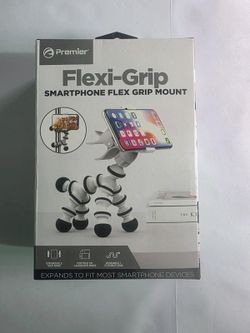 Premier Flexi-Grip Smartphone Flex Grip Mount Tripod In Box