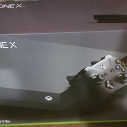 Microsoft Xbox One X. 1TB. Everything Is Included.