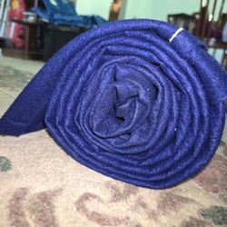 Blue Felt Fabric 
