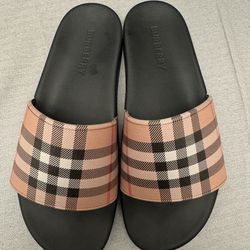 Burberry slides size 11 *RUNS SMALL*