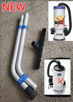 Vacuum Wand and Brush head. No Vacuum Cleaner itself