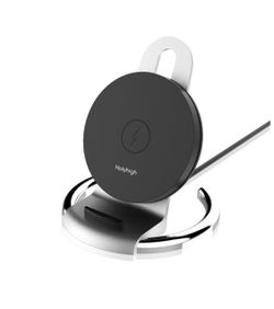 【2018 New】Fast Wireless Charger,MRS LONG QI Charger Wireless Charging Stand for iPhone X / 8 / 8 Plus Samsung Galaxy Note 8 S8 / S8 Plus S7 / S6 Edge