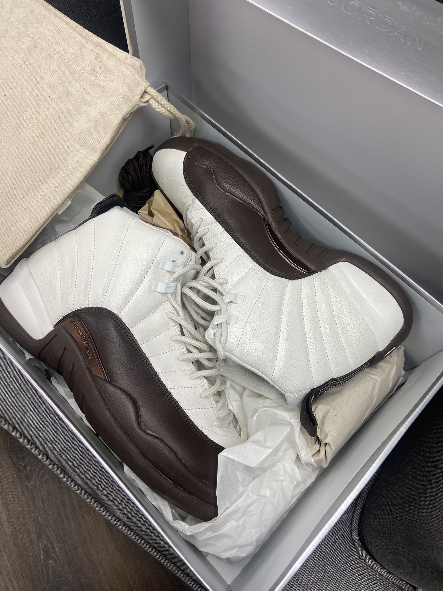 Retro Jordan Sneakers In Box Solefly Cafecito