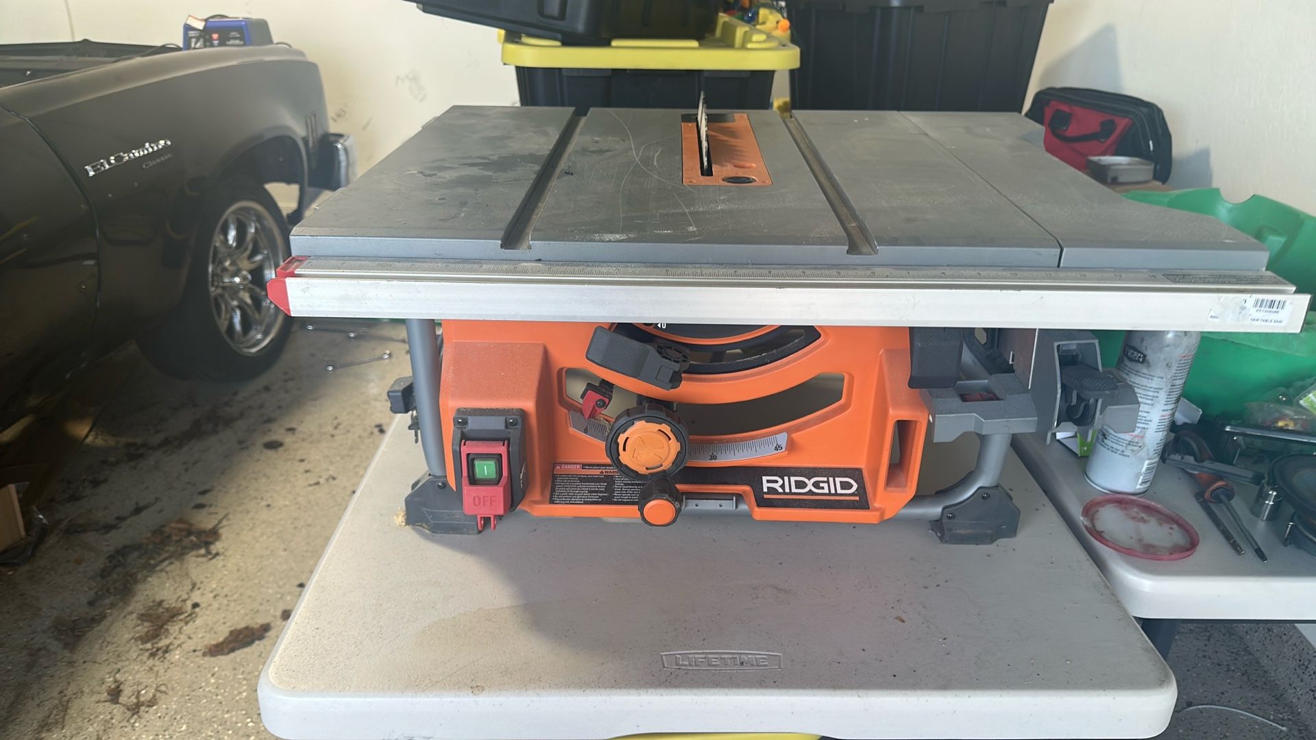 Rigid table saw