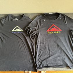 Nike Trail Men’s Shirts (2) Large