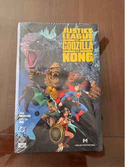 Justice league versus Godzilla book