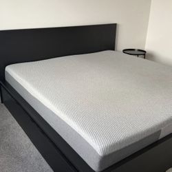 King Bed Frame and Mattress