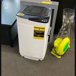 $125!! White & Blue Portable Washer And Spain Dryer 7.7 Pounds