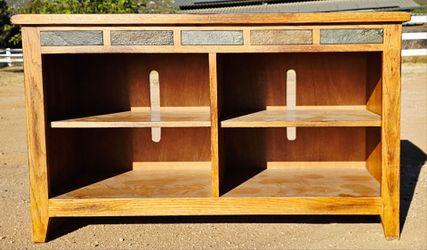 ***Small Vintage Entertainment Center (42" L x 18" W x 25" H)***