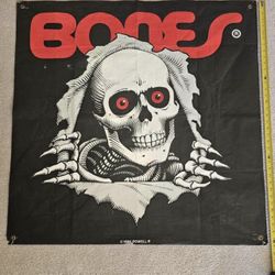 Vintage 1980s Powell Peralta Ripper Skateboard Banner
