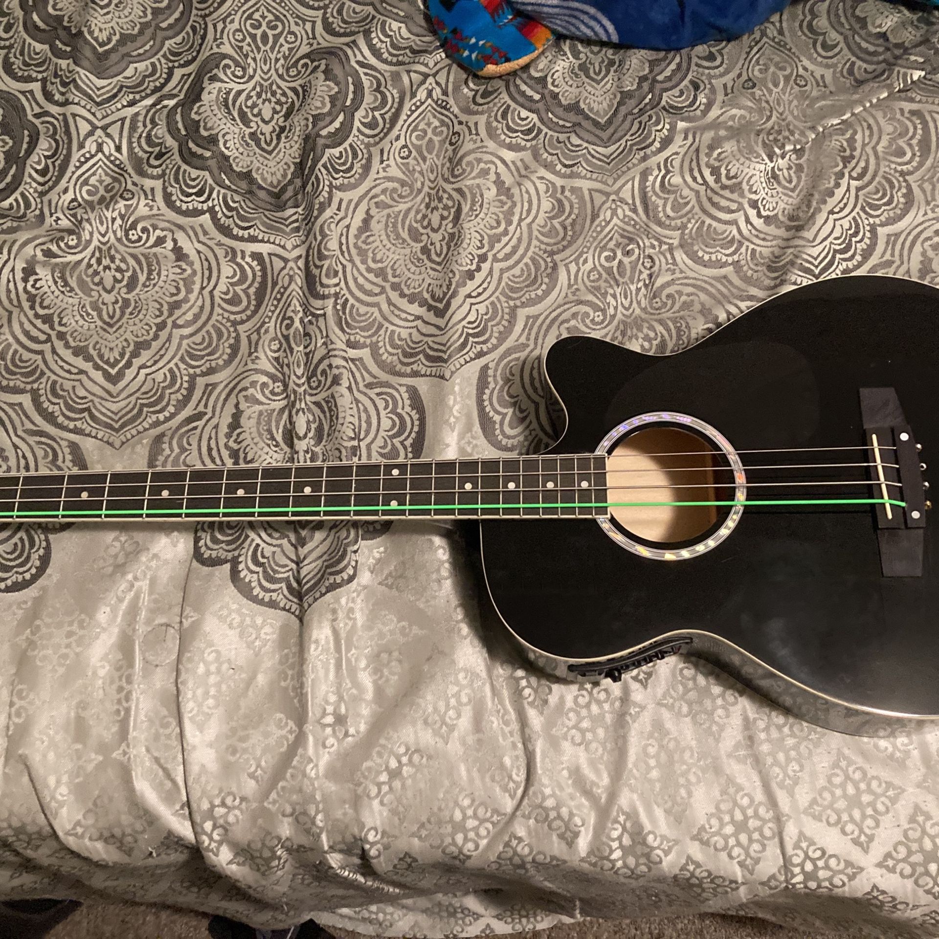 BCP Acoustic Electric Bass Guitar
