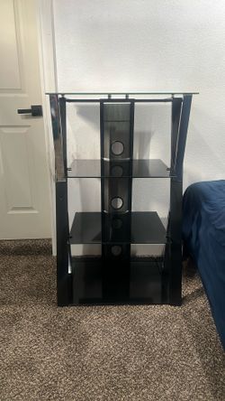 Glass Entertainment Stand