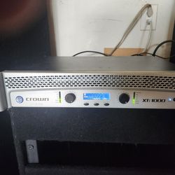 Crown XTi 1000 Amplifier 1400 Watts