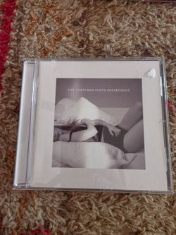 Taylor Swift The Tortured Poets Department CD with signed insert