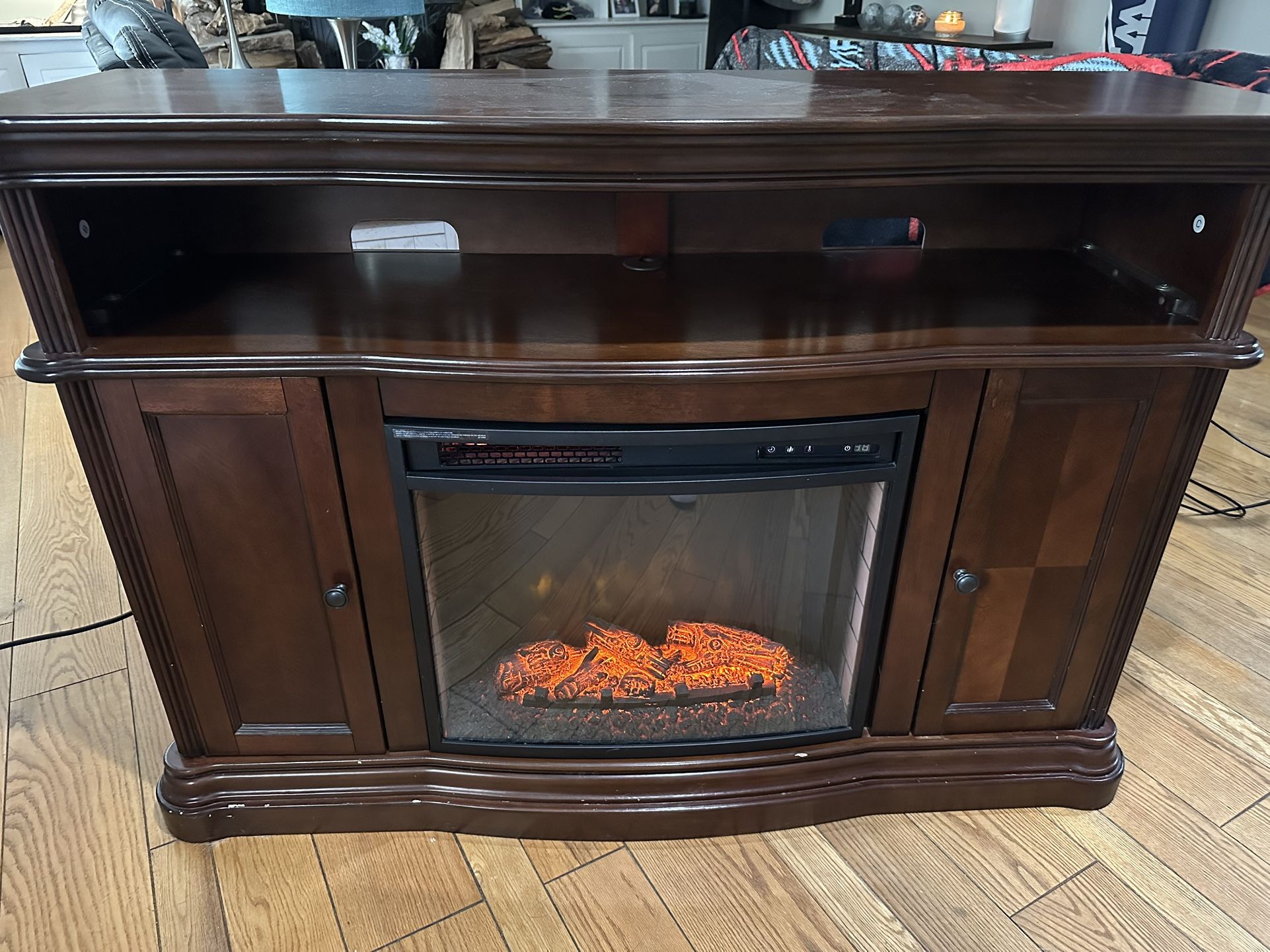 Electric Fireplace TV stand