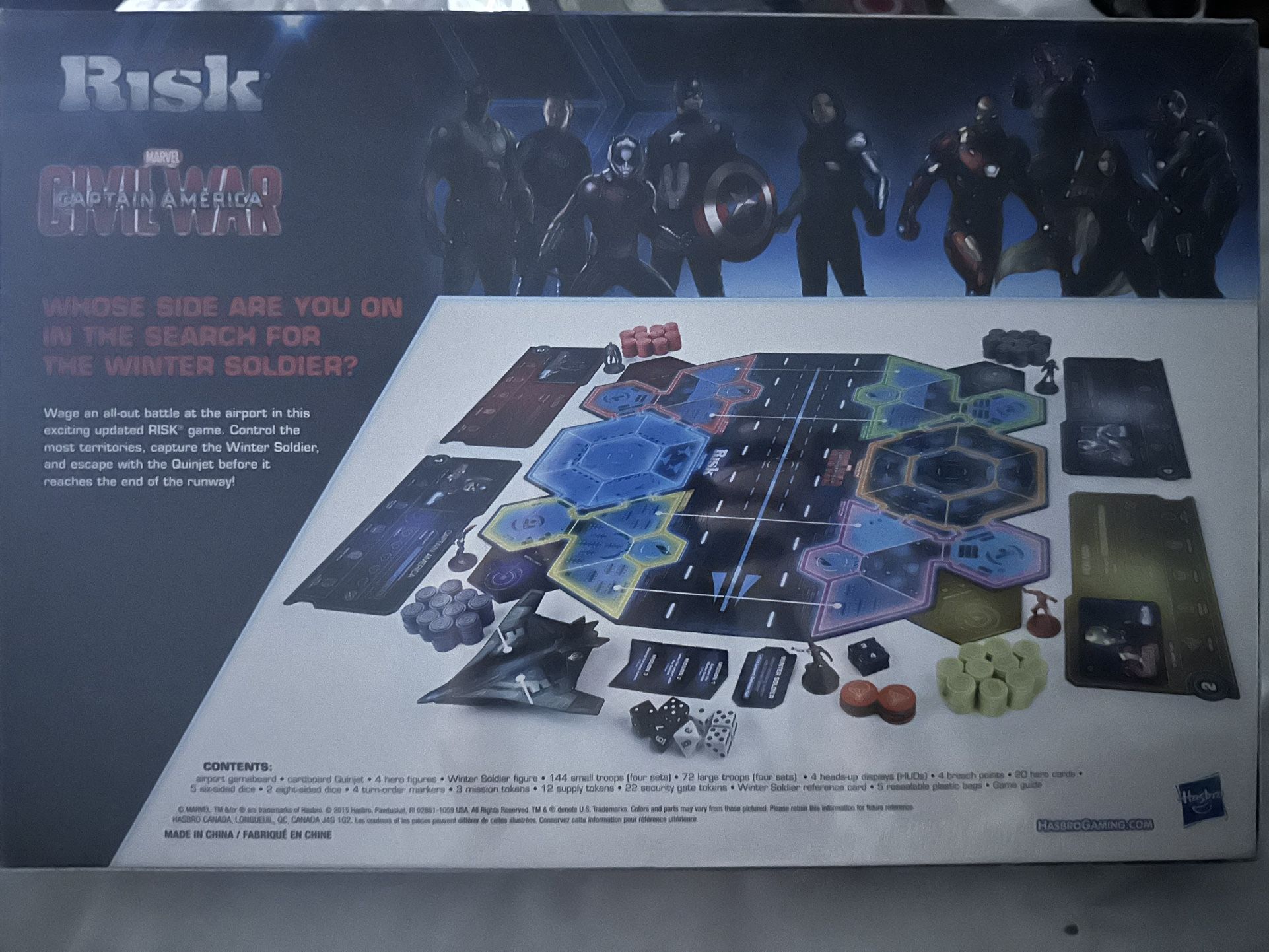 Risk - Captain America Civil War Edition
