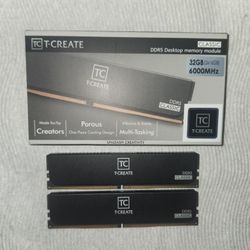 TEAMGROUP T-CREATE EXPERT 32GB (2x16GB) DDR5 RAM 6000MHz