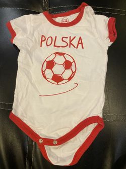 Polska Soccer Baby Bodysuit 