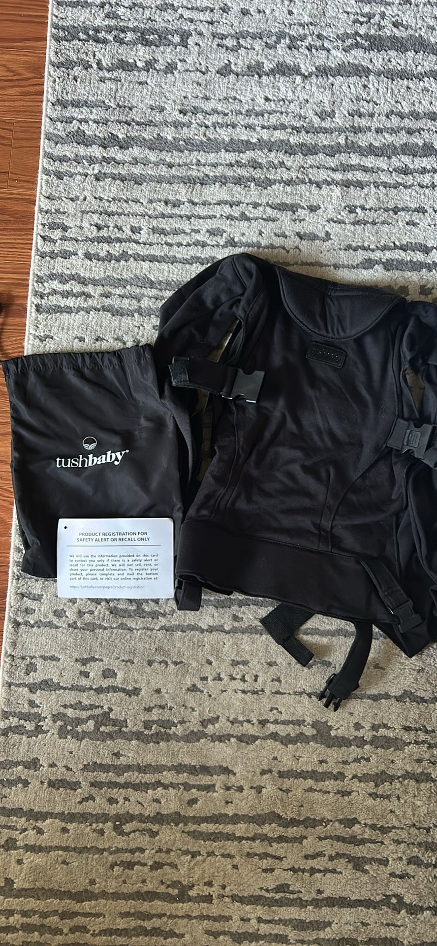 Tush Baby (Snuggle Attachment)- Black