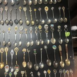 Antique Spoons  186 Total Read Description Please 1.50$ If You Buy Them All 