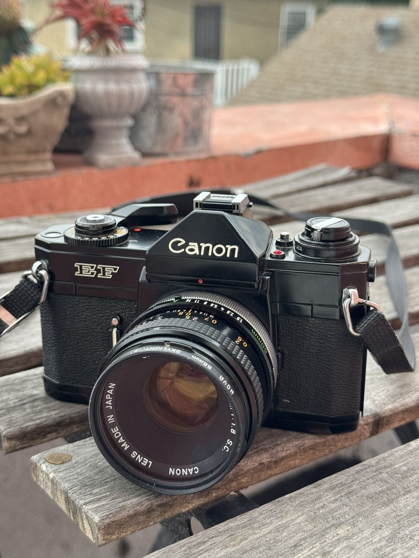 Vintage Canon EF - 35mm Film Camera