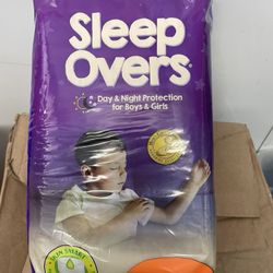 Sleep Over Diapers For Lg/Xl  60-125 Lbs Child
