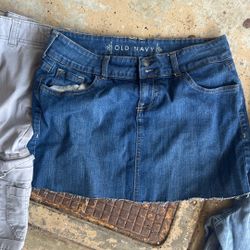 Jean Skirt 
