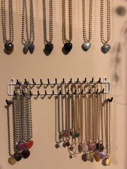 Crystal Heart Pendant Necklace