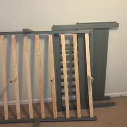 Full Size Bed Frame (w/ Damage)