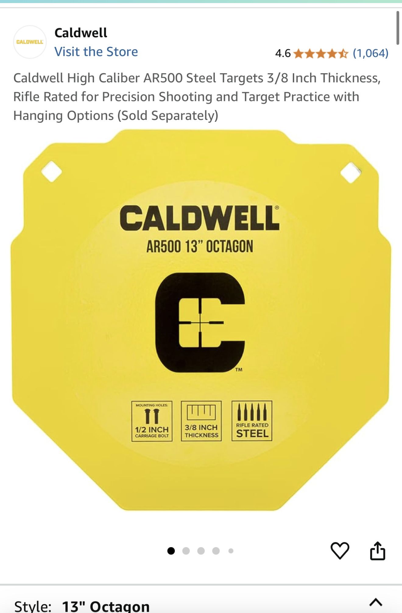 Caldwell Shooting Target 