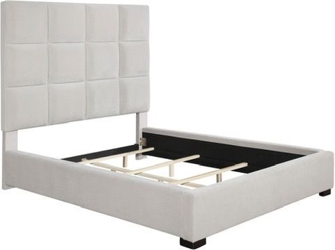 Queen Bed Frame Upholstered / Cama Queen Tapizada