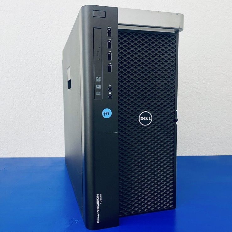 Dell Precision T7600 - 16-Core 2.60GHz  Xeon E5-2670 - 128GB RAM - 4.5TB SSD/HDD - 4GB NVidia K2200 GPU - Windows 10 Pro