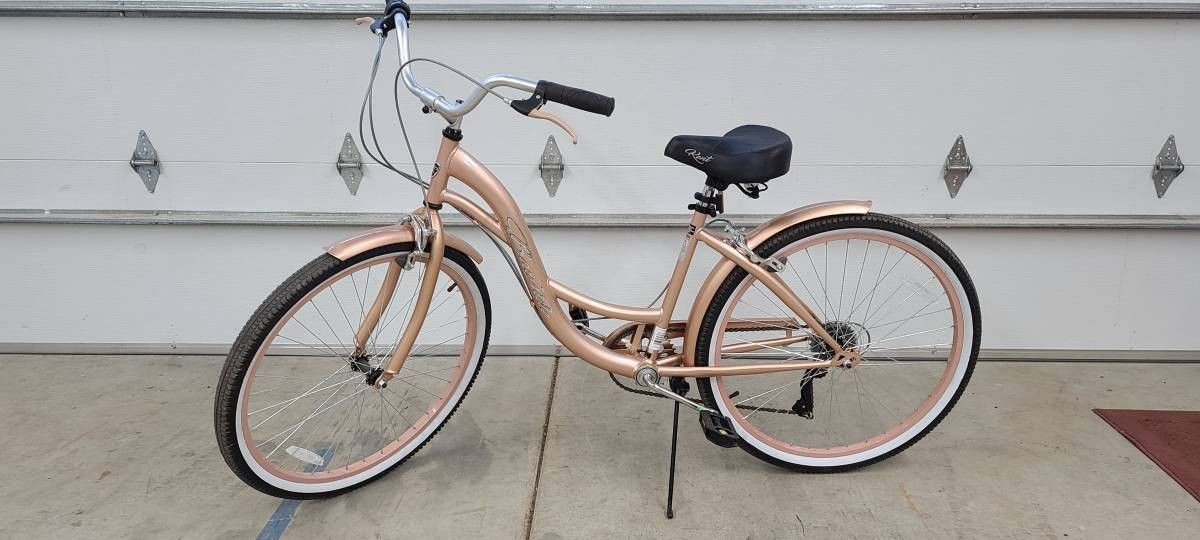 rose gold kent bike