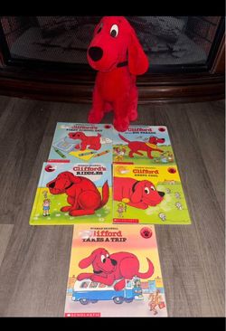 Clifford the Big Red Dog Plush and Book Set