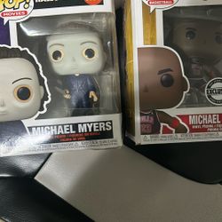  Michael Myers  Funko POP  And  Michael Jordan [Foot Locker Exclusive] #126 