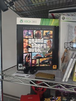 GTA V XBOX 360 COMPLETE Collector's Edition