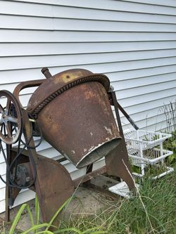Vintage Sears Roebuck Electric Cement Mixer