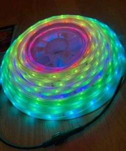 Shine Decor 24V RGB+IC LED Strip Lights, IP68 Waterproof, 52.5 FT Outdoor GZBtech Small Rustic Lantern Wall Sconce Outdoor & Indoor, Waterproof GZBtec