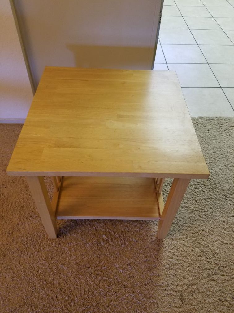Small end table