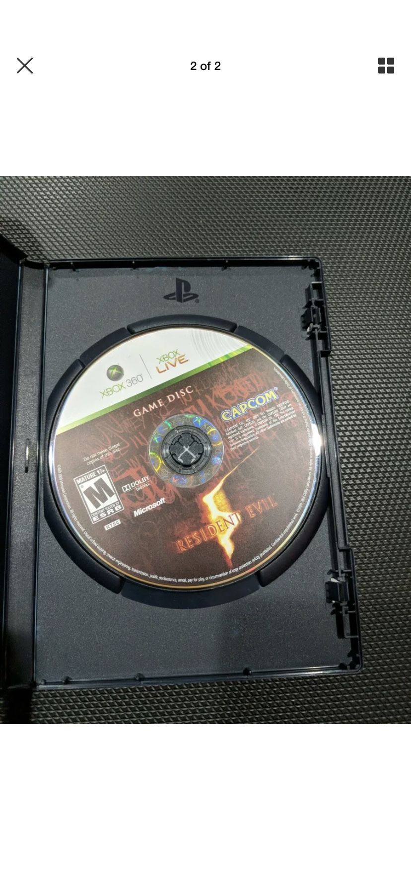 Resident Evil 5 (microsoft Xbox 360, 2009) $22 or best offer