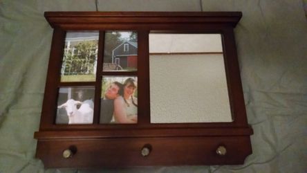 Wood Picture holder/ Mirror
