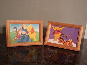 Winnie The Pooh Decor Picture Frames Bundle
