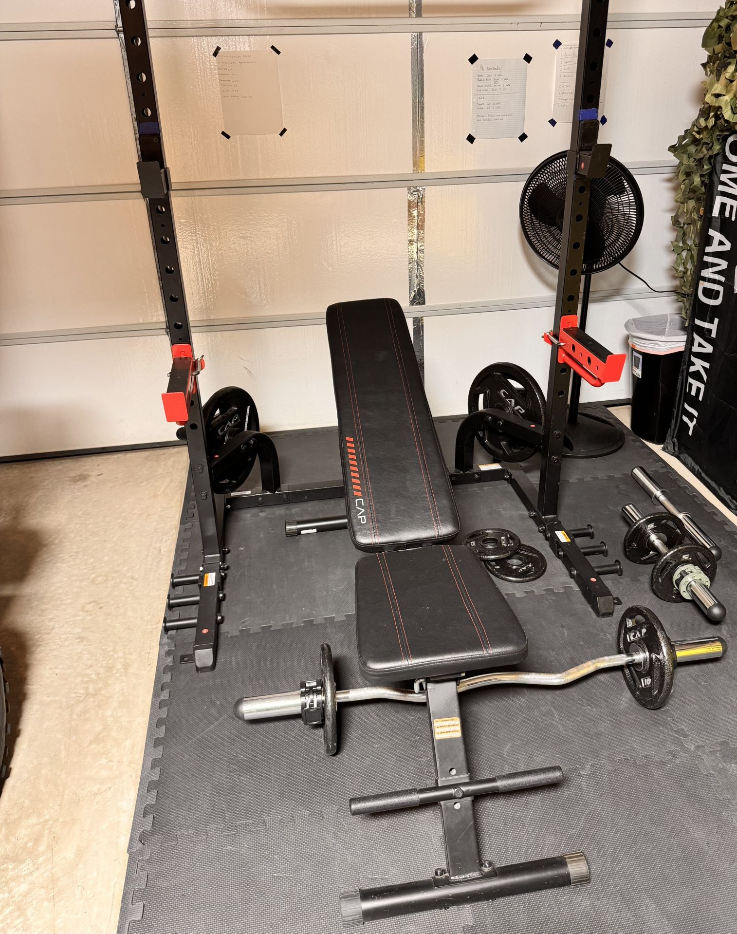 Squat/Bench Weight Set