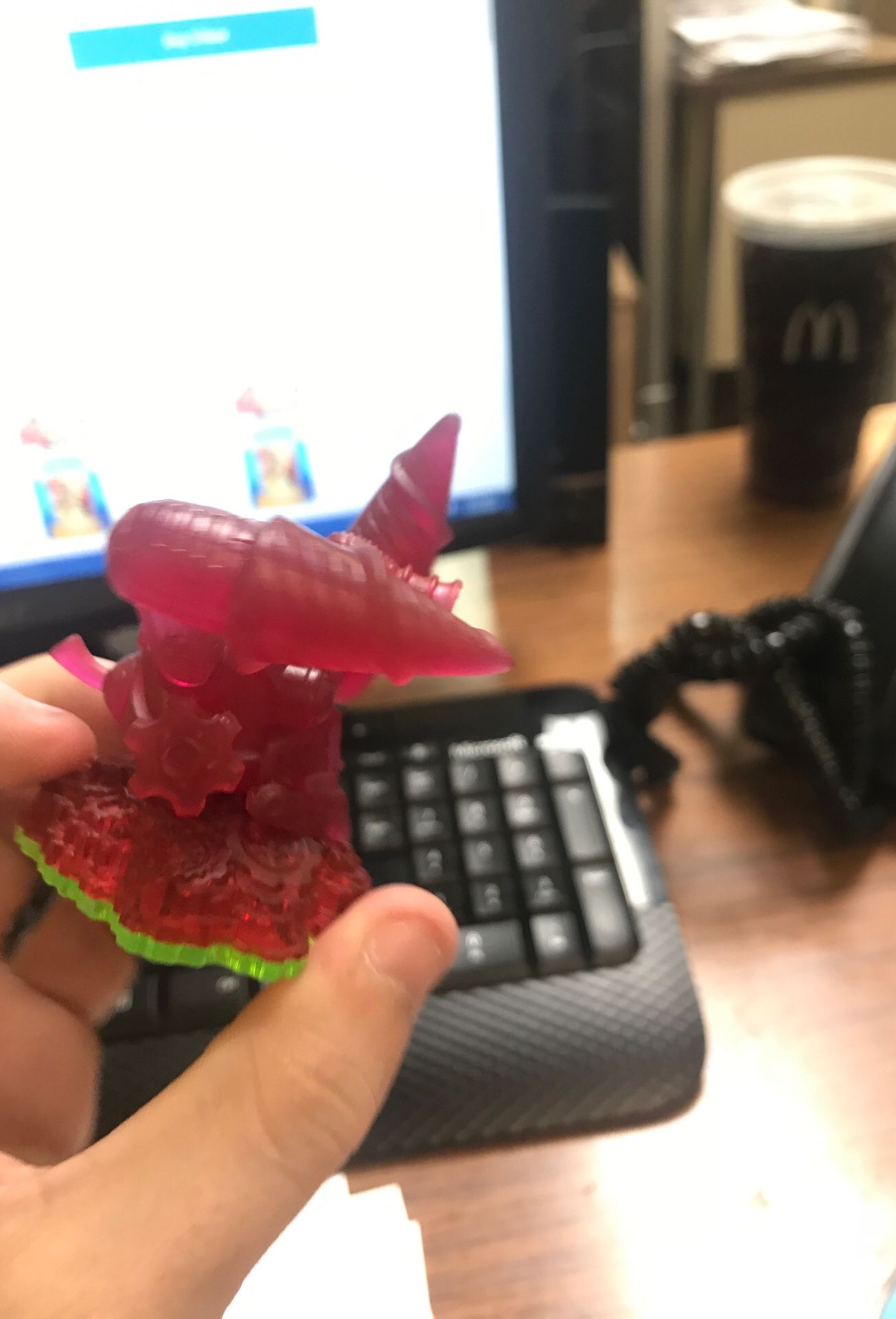 Red Drill Sergeant Skylander Character