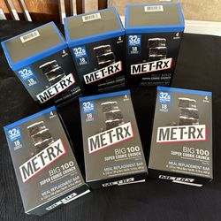 Protein Bars Met -RX  Lot Of 6 Boxes