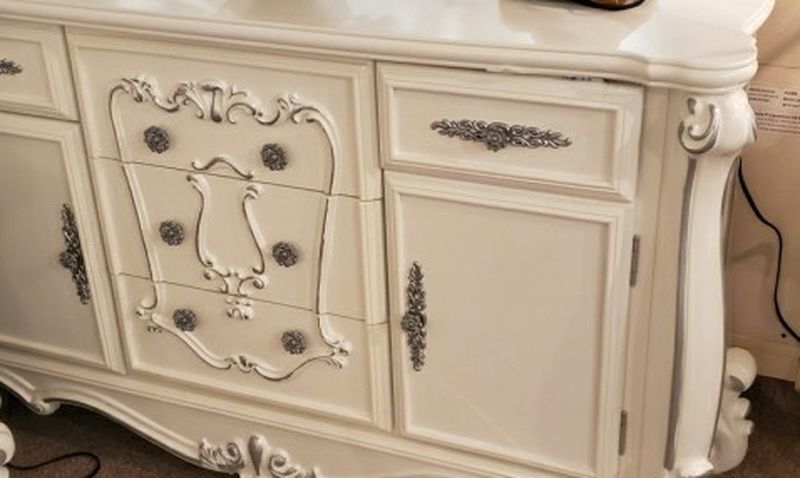 Antique White Dresser