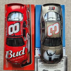 1:24 Dale Earnhardt Sr and Jr NASCAR diecast race cars