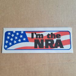I'm The NRA Sticker