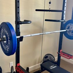 Squat Rack And Bench